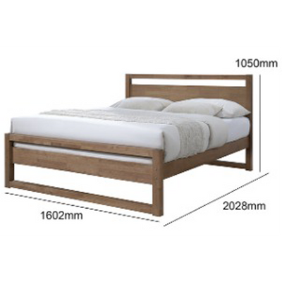 Ozzy Signature Wooden Bedframe Dimension
